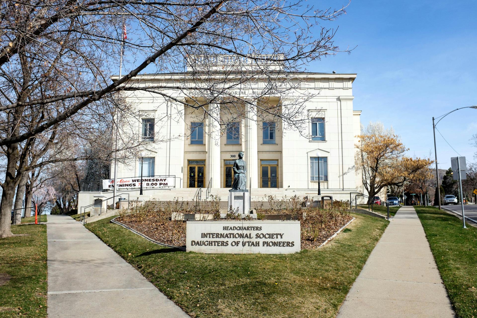 Pioneer Memorial Museum at headquarters of International Society Daughters of Utah Pioneers (ISDUP, DUP), Salt Lake, City, USA,