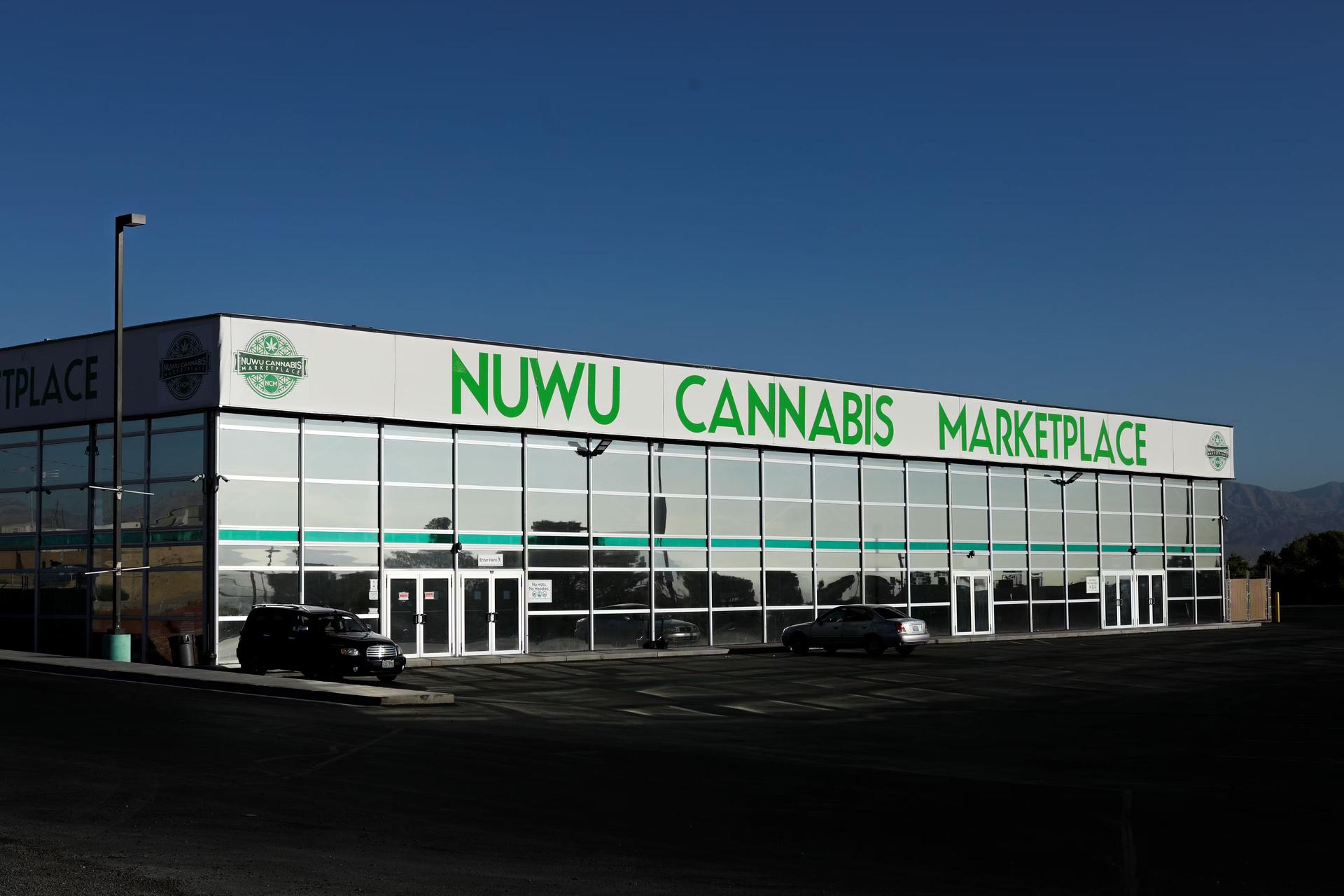 The NuWu Cannabis Marketplace is show in Las Vegas, Nevada, U.S., August 28, 2018. Picture taken August 28, 2018.  REUTERS/Mike Blake