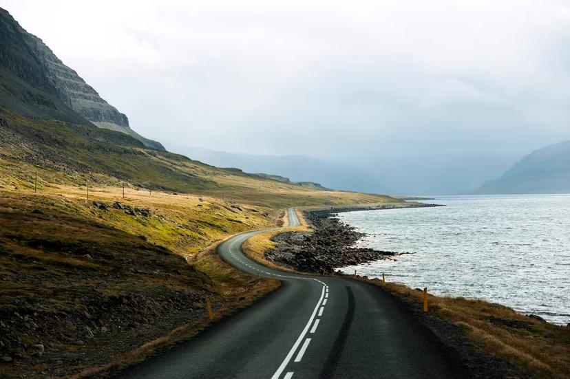 Coast of Isafjordur, Westfjords, Iceland