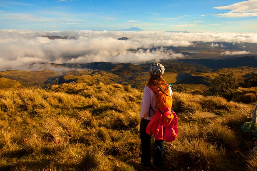 Walkers make a tour of the Purace volcano in Colombia; Shutterstock ID 1442111579; your: Brian Healy; gl: 65050; netsuite: Lonely Planet Online Editorial; full: Best national parks in Colombia