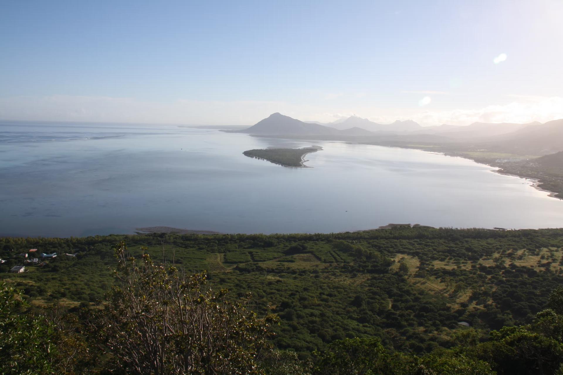 Views from hike up Le Morne Brabant, Mauritius