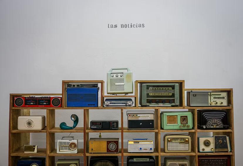 The news: shelved radios from different decades at the Museo de la Ciudad © Valentina Iricibar / Lonely Planet