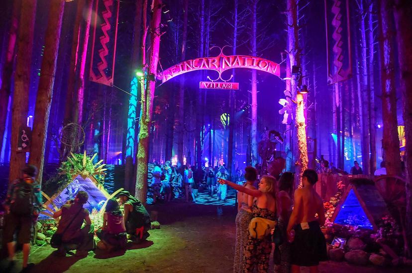 Explore the psychedelic wonderland of Electric Forest © Jeff Kravitz / Getty Imges