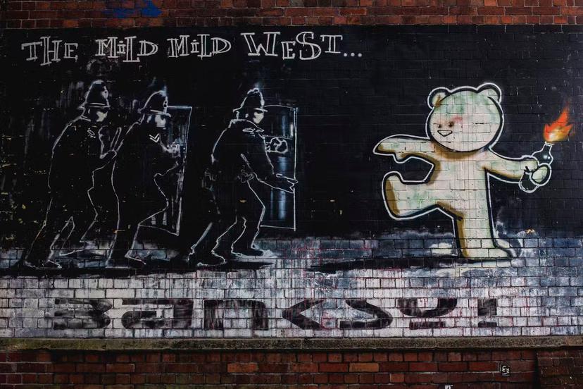 Visit Bristol and see Bansky's street art, virtually!