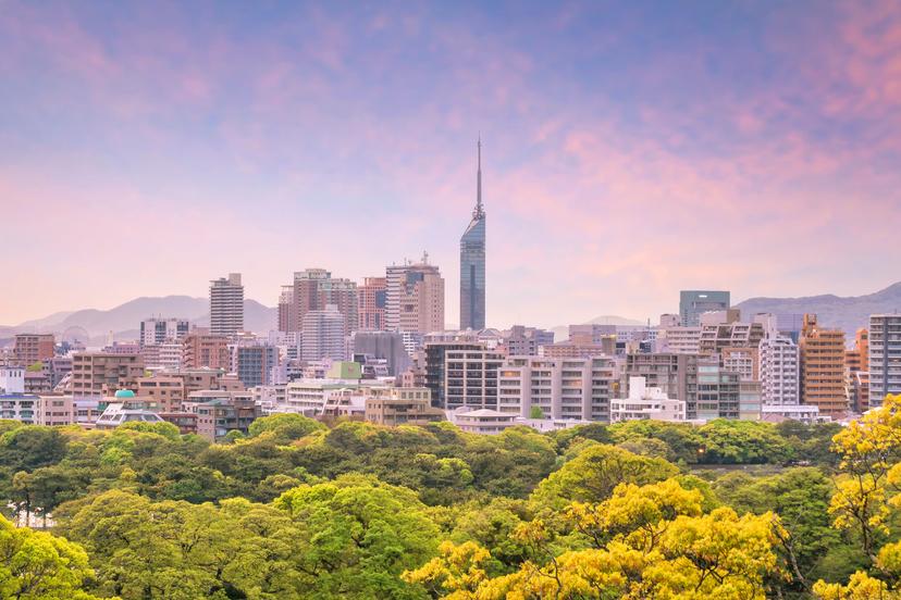 Lively Fukuoka is surrounded by serene landscapes © iStock / Getty Images