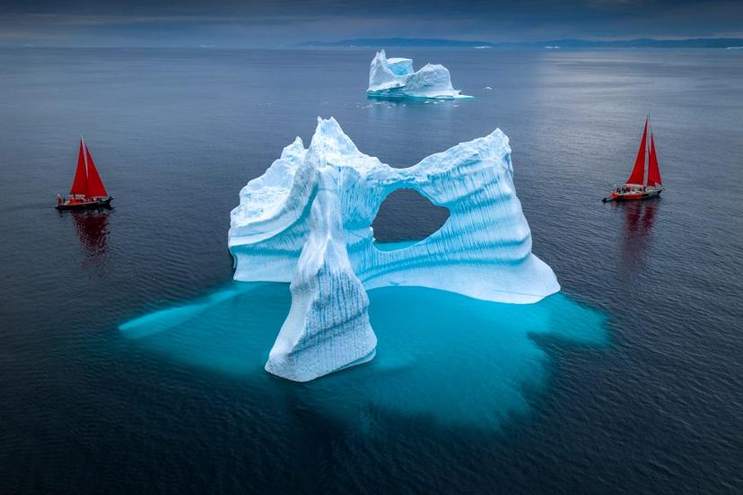 These images highlight the terrible beauty of Greenland’s disappearing ice