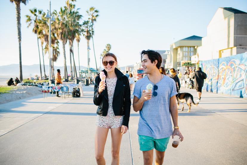 Coastal California is best experienced with good company and an ice cream cone in hand © Tanveer Badal / Getty Images