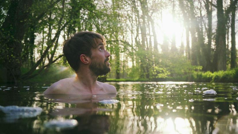 Joe Minihane has swam in ponds, rivers and lakes around the UK and beyond © Ben Cox