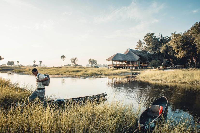 Botswana walking safaris let you slow down and savor the Kalahari