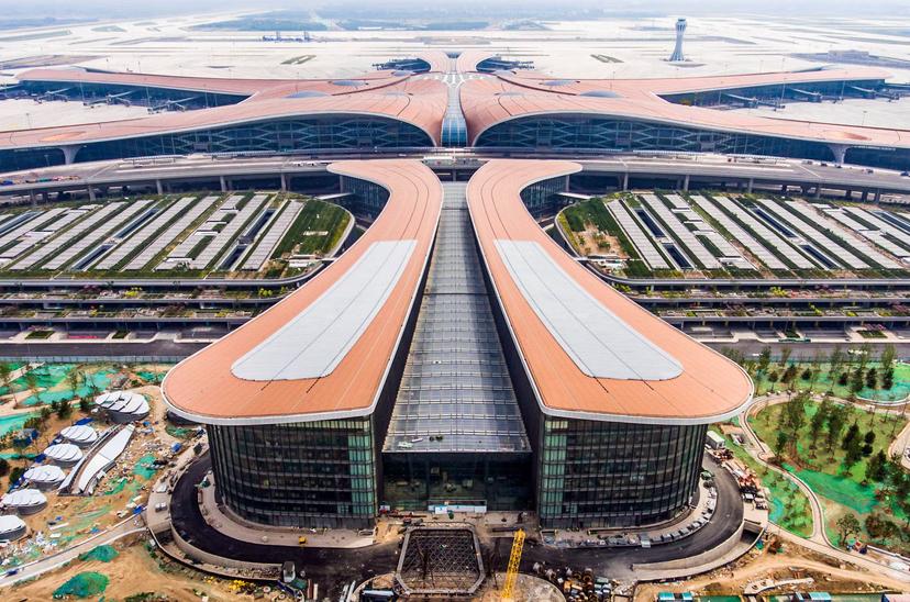 China’s sprawling, futuristic mega-airport has opened