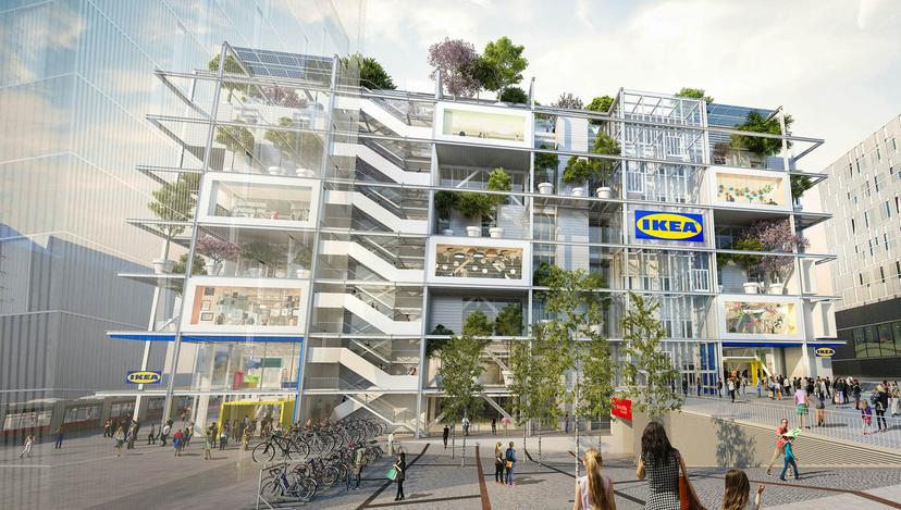 IKEA is building its greenest store to date in the centre of Vienna